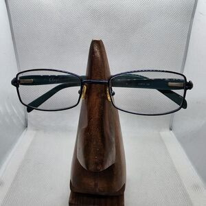 Oleg Cassini Blue & Gray Prescription Glasses Frames
